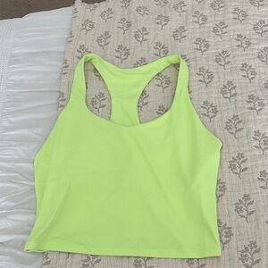 Fabletics Neon Green Tank Top